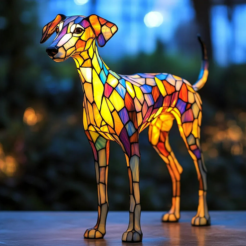 Smaragdinen Lasi Lamppu, Whippet-inspiroitu