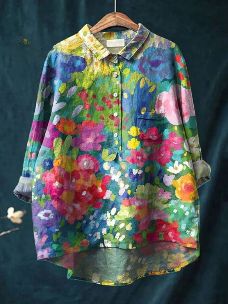 Kateřina – Pellavapaita with Print