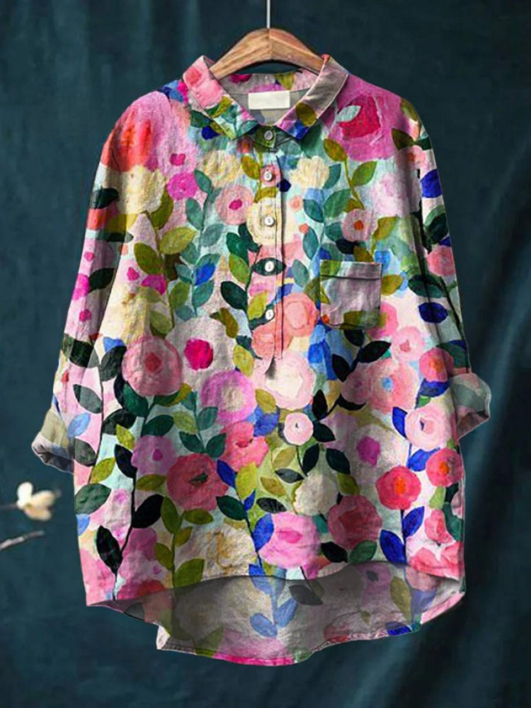 Kateřina – Pellavapaita with Print