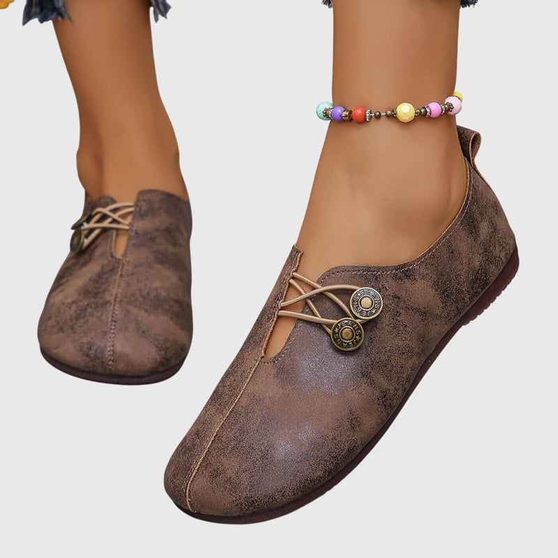 Teresa™ | Ortopediset Nahkakengät" can be rewritten as "Teresa™ | Ortopedic Leather Shoes.