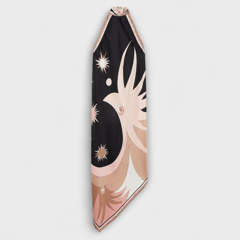 Ivy - Unique Satin Dresses with Straps