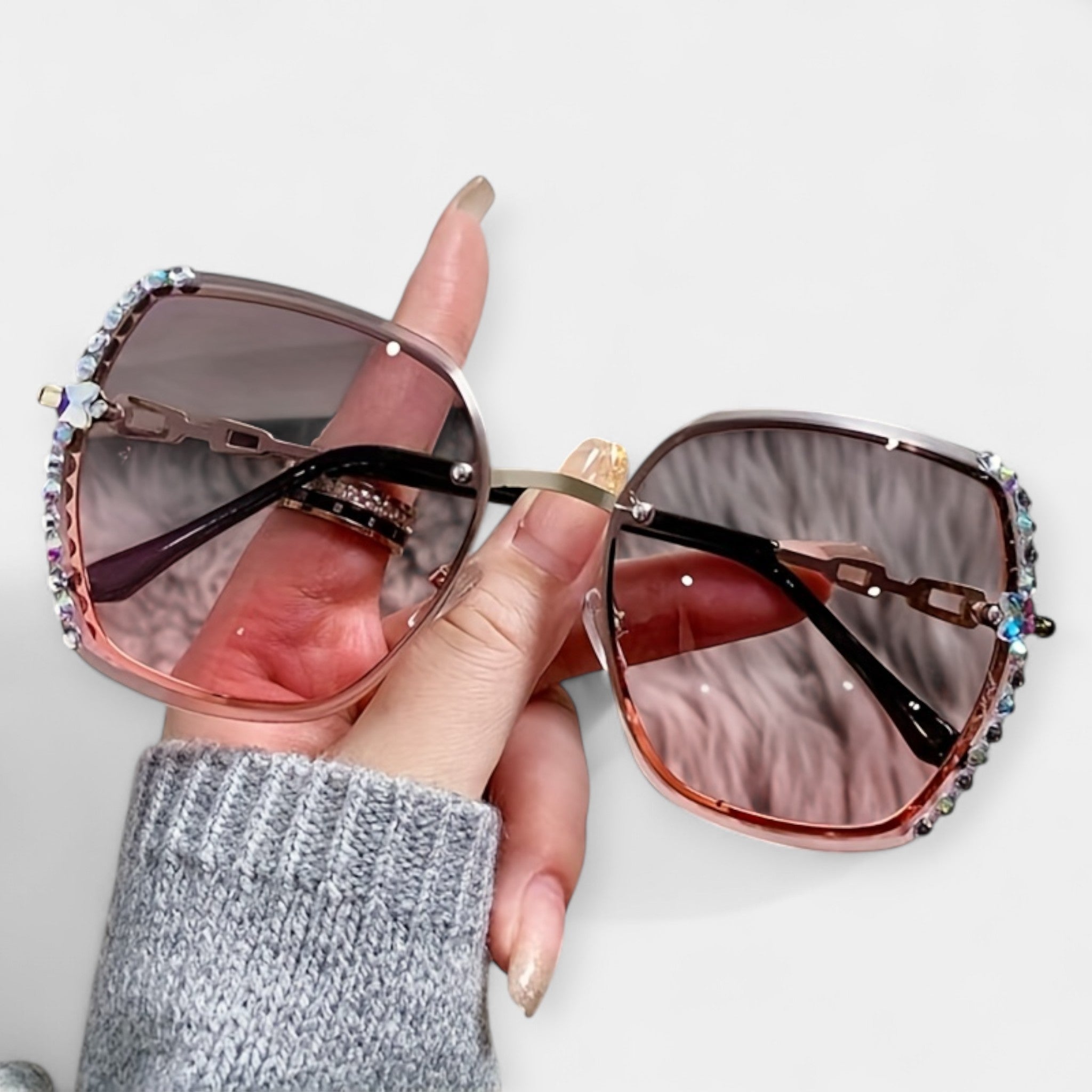 Sofia Elegants Gradient-linssit Aurinkolasit