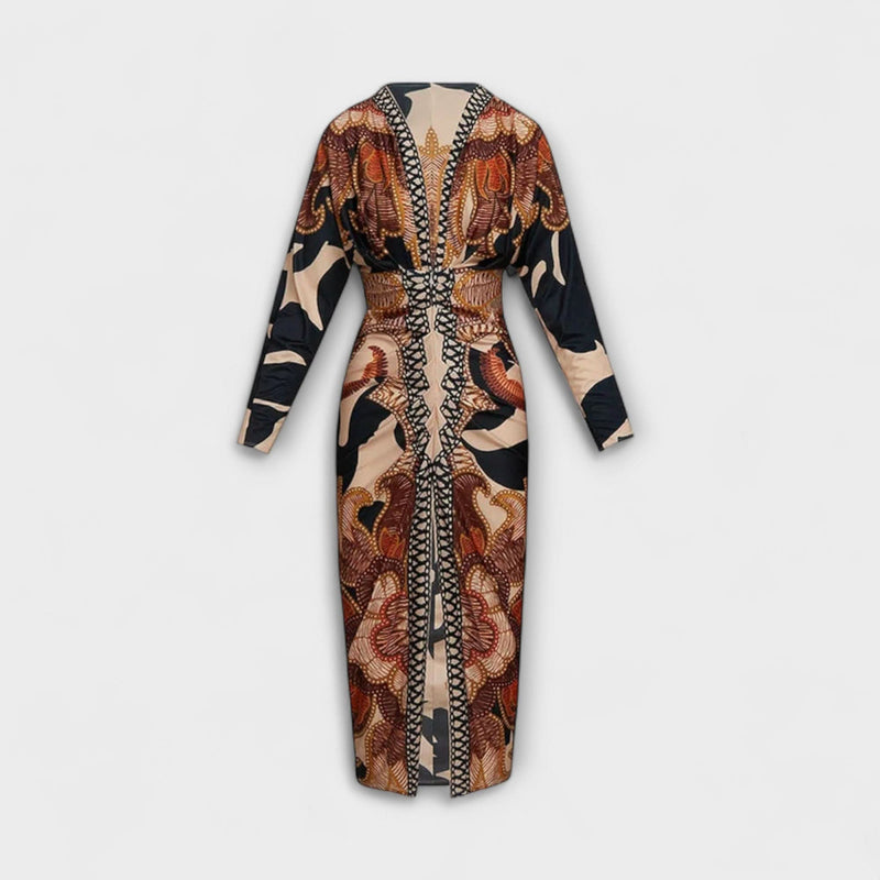 Cleo - Uniikit midi-mekot dolman-hihalla ja Brasilia-kuvioilla