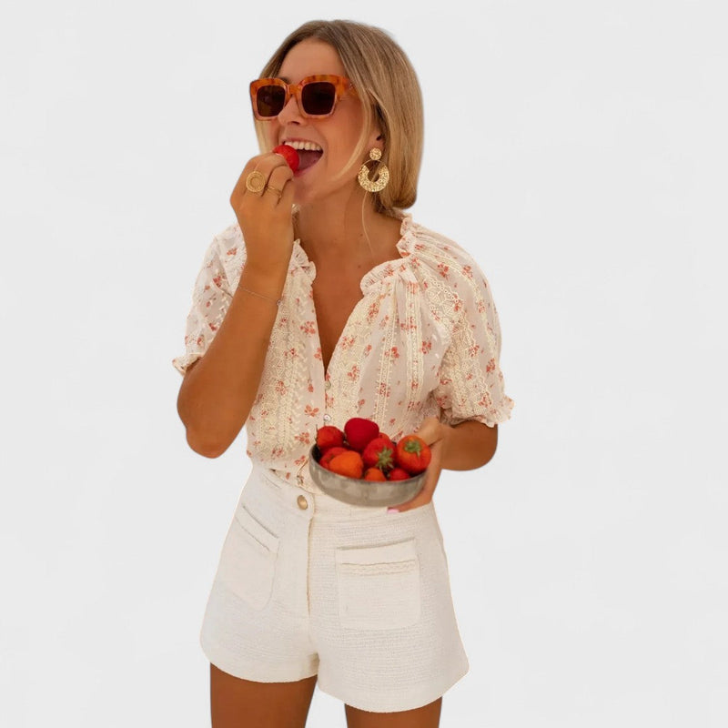 Barbora - Floral Shirt