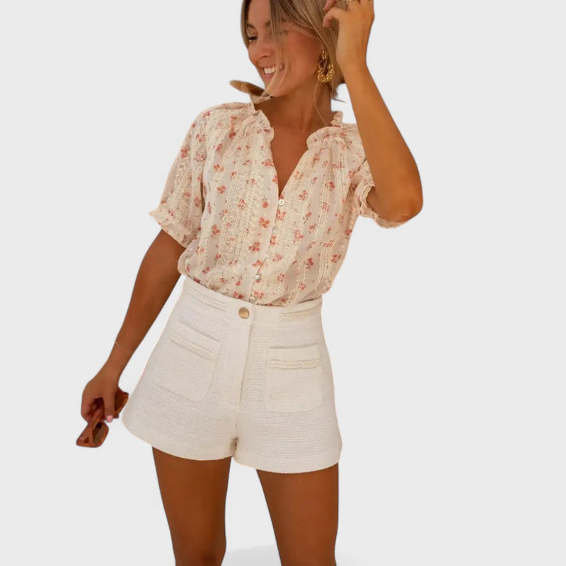 Barbora - Floral Shirt