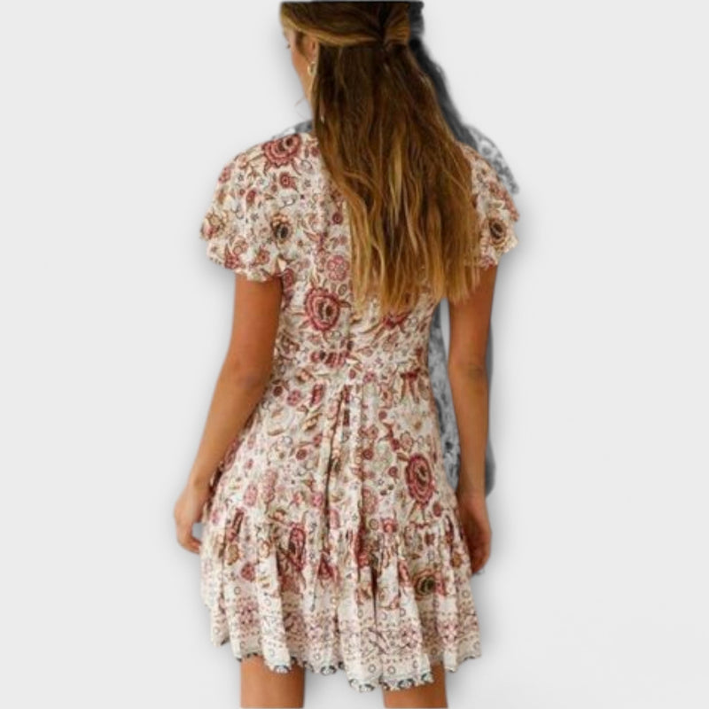 Amina - Lyhyet Boho-mekot