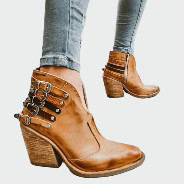 Vintage Leather Boots