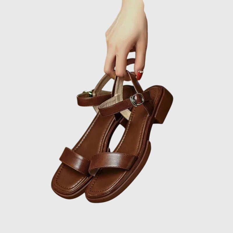 Celestia™ | Ortopedic Leather Sandals