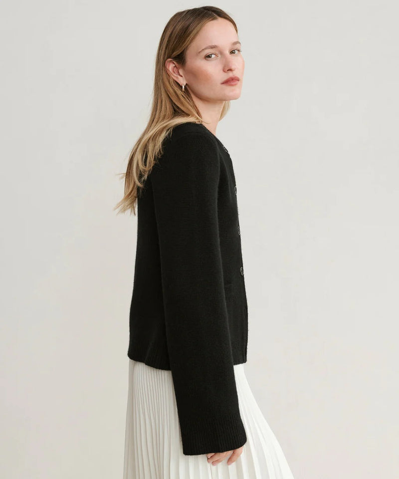 Camila | Elegant Button-Up Knit Cardigan