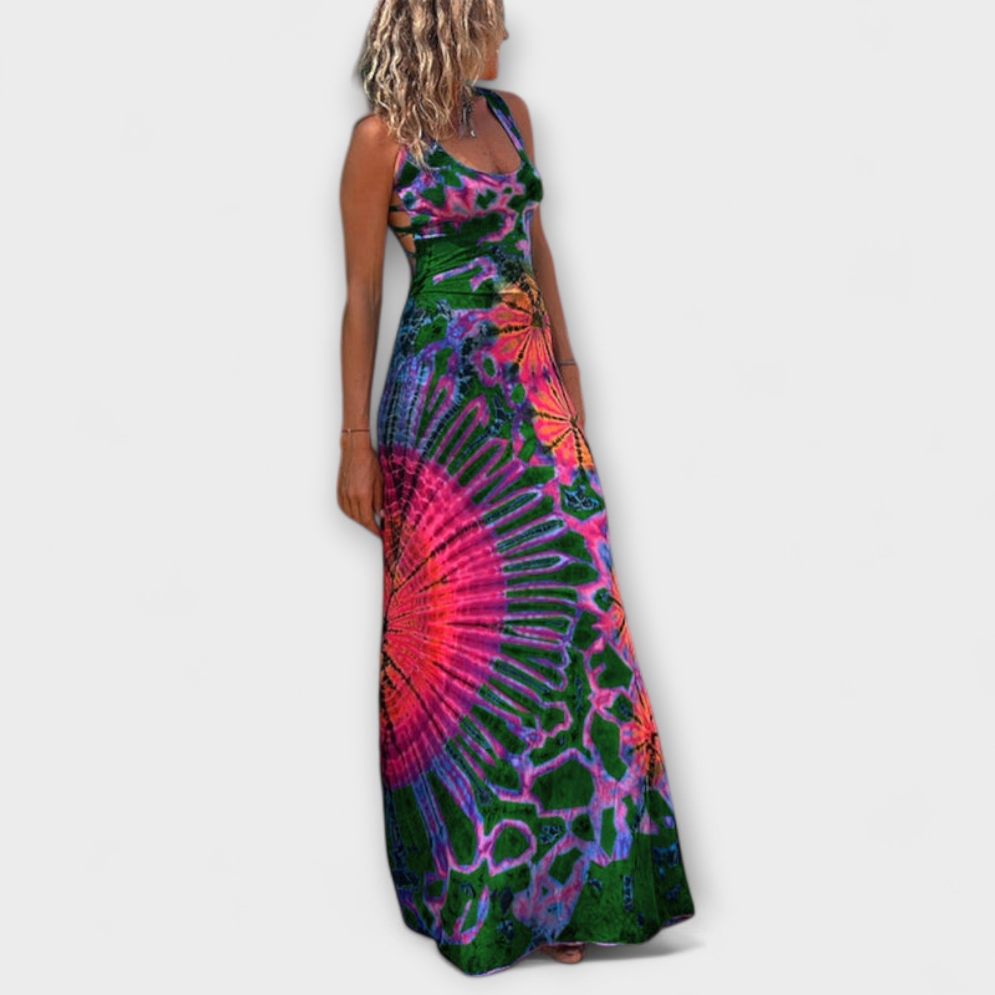 Ronja - Värjätty Maxi Mekko La Bamba Verkossa