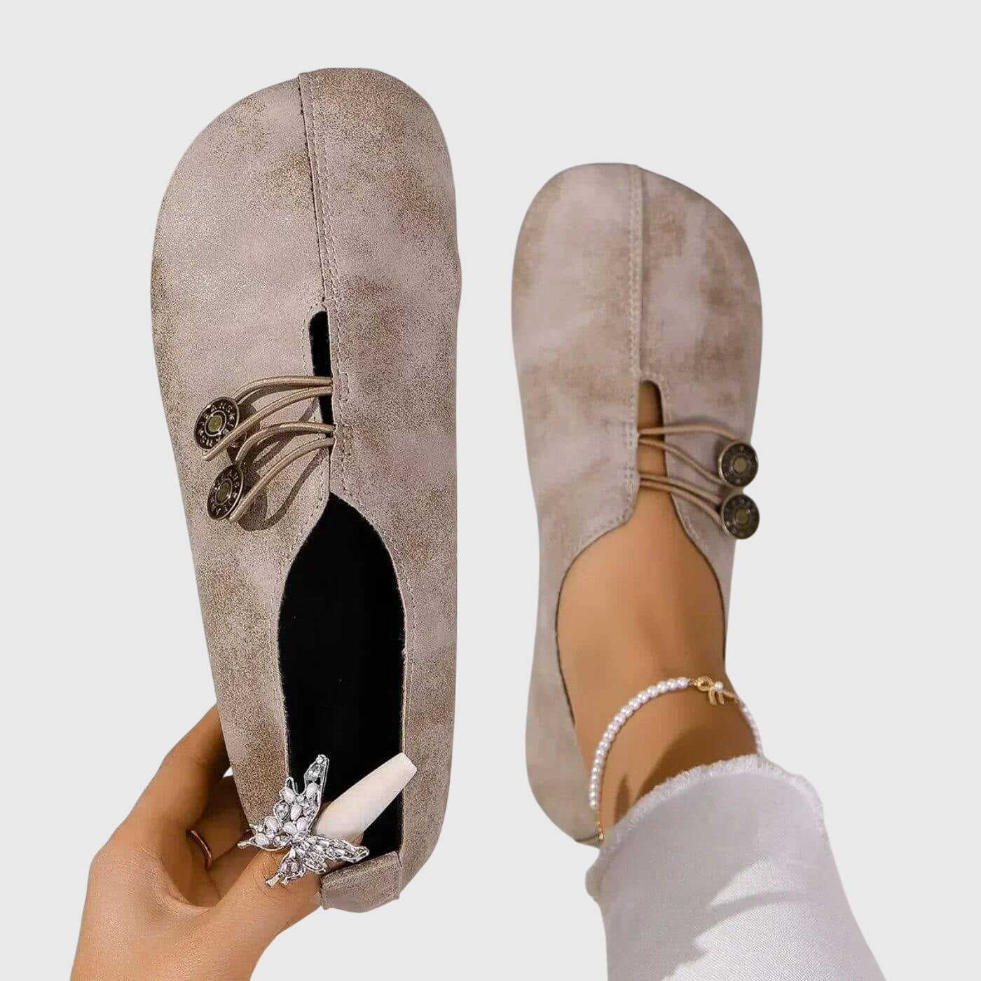 Teresa™ | Ortopediset Nahkakengät" can be rewritten as "Teresa™ | Ortopedic Leather Shoes.