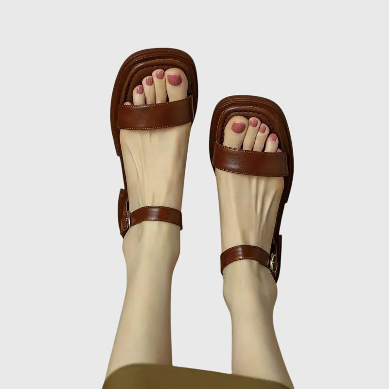 Celestia™ | Ortopedic Leather Sandals
