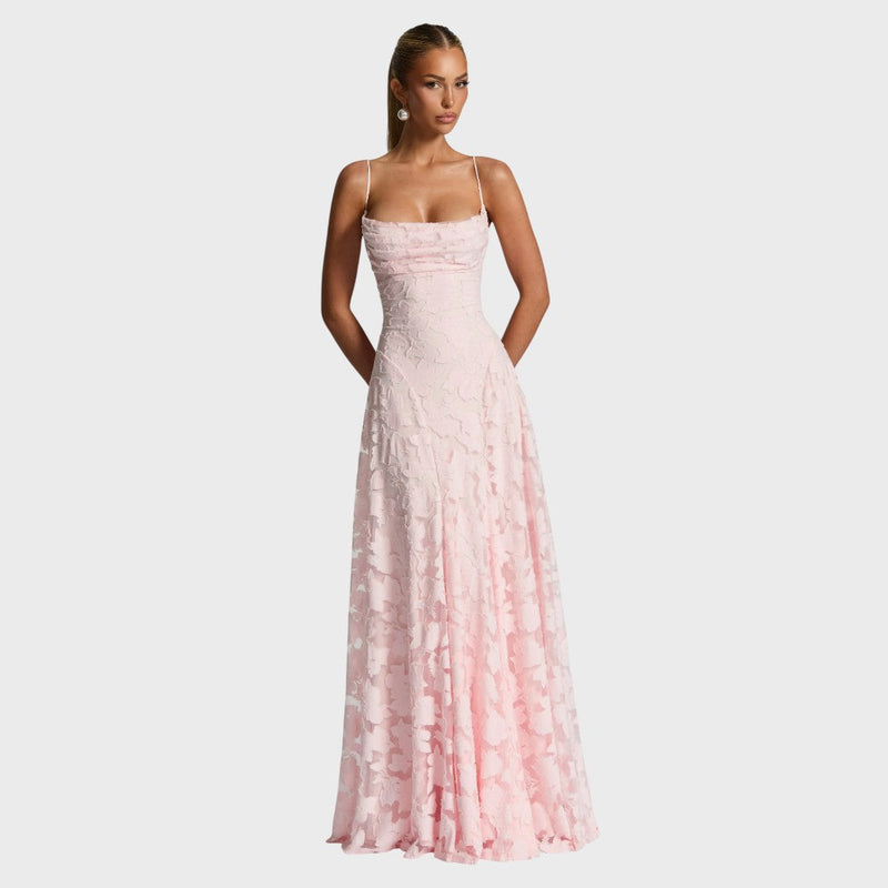 Clara - Tyylikäs Maxi Mekko