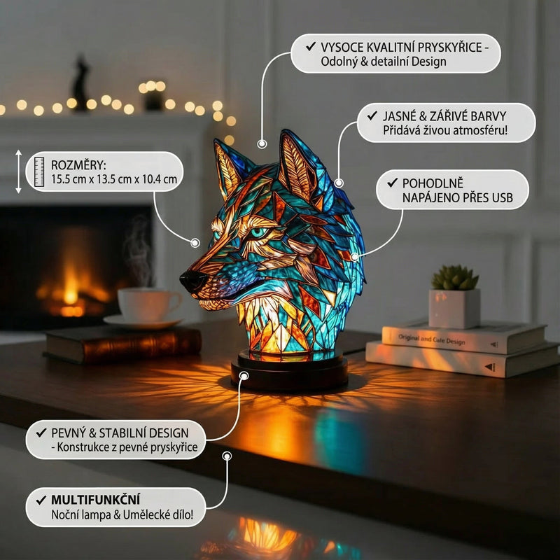 Akéla - Glass Lantern