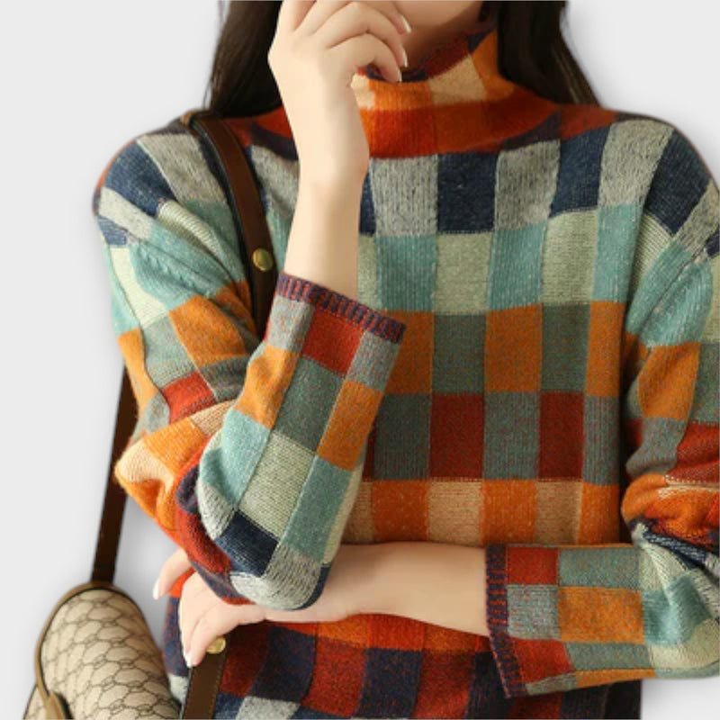 Erika - Neulepusero" can be rewritten as "Erika - Knit Sweater.