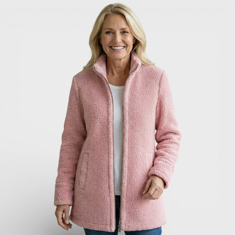 Annelies – Soft Mid-Season Jacket with Zipper