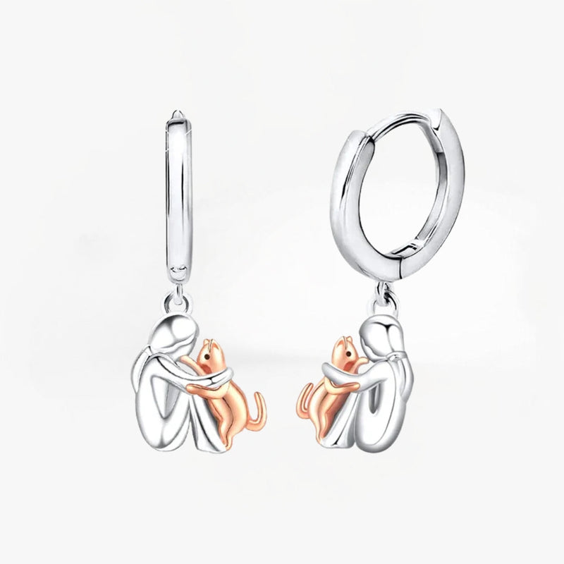 Lily™ | Ikoniset Kissakuvastuksen Korvakorut (Pyöreä Sulkeminen)