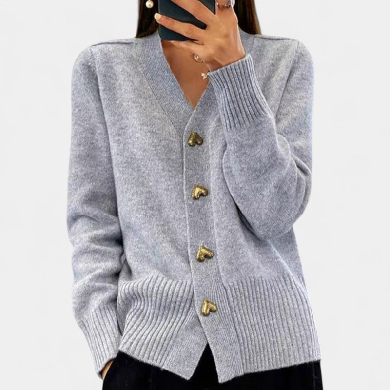 Veronika – Autumn Knit Cardigan