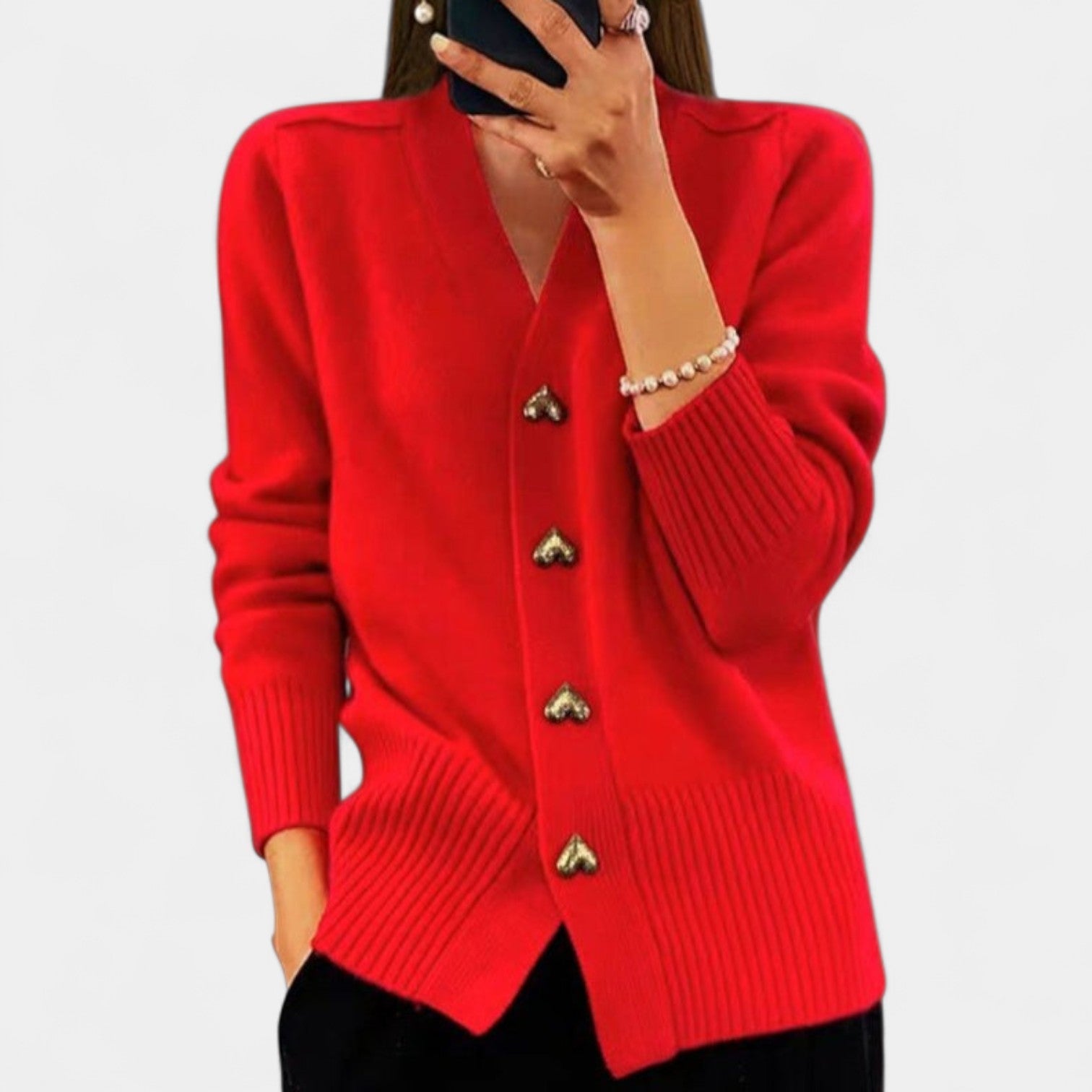 Veronika – Autumn Knit Cardigan