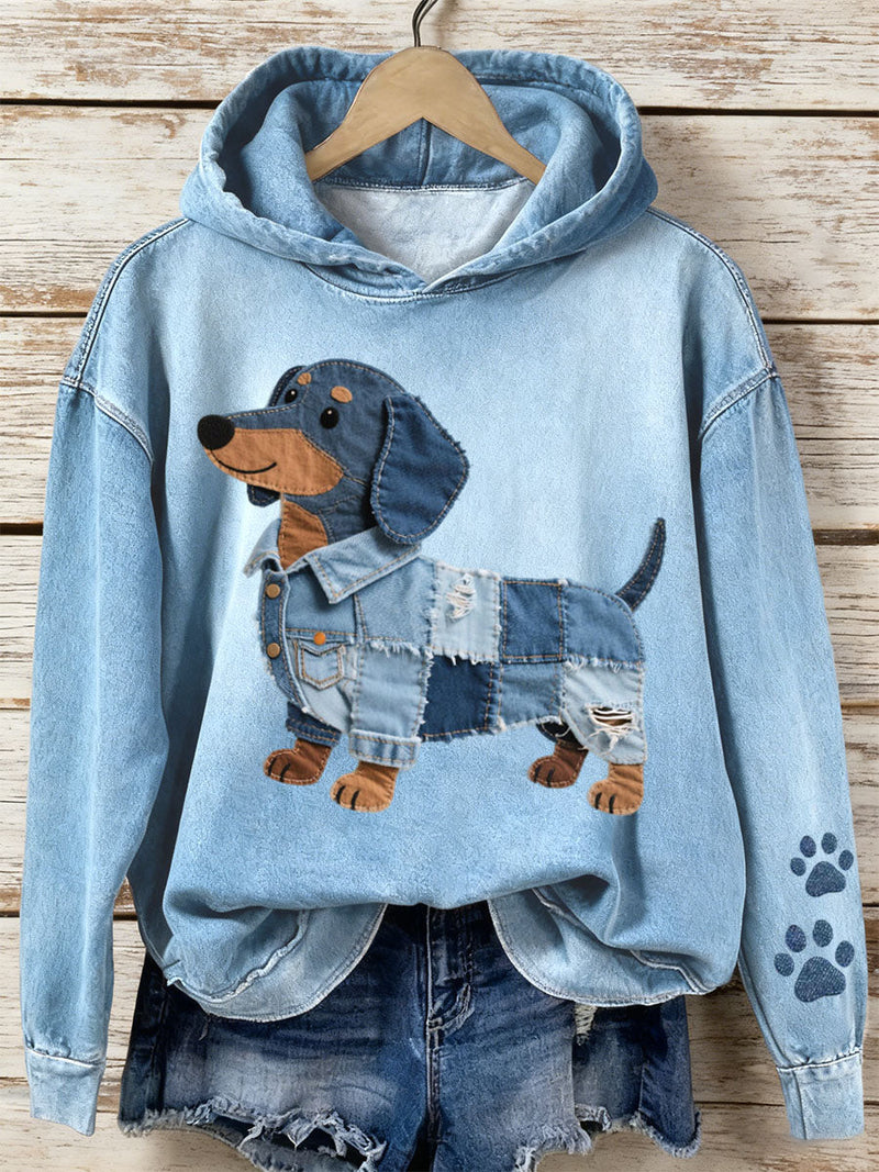 Estrella - Naisten Mikrofleece Patchwork Taide Jamnik-kuvio