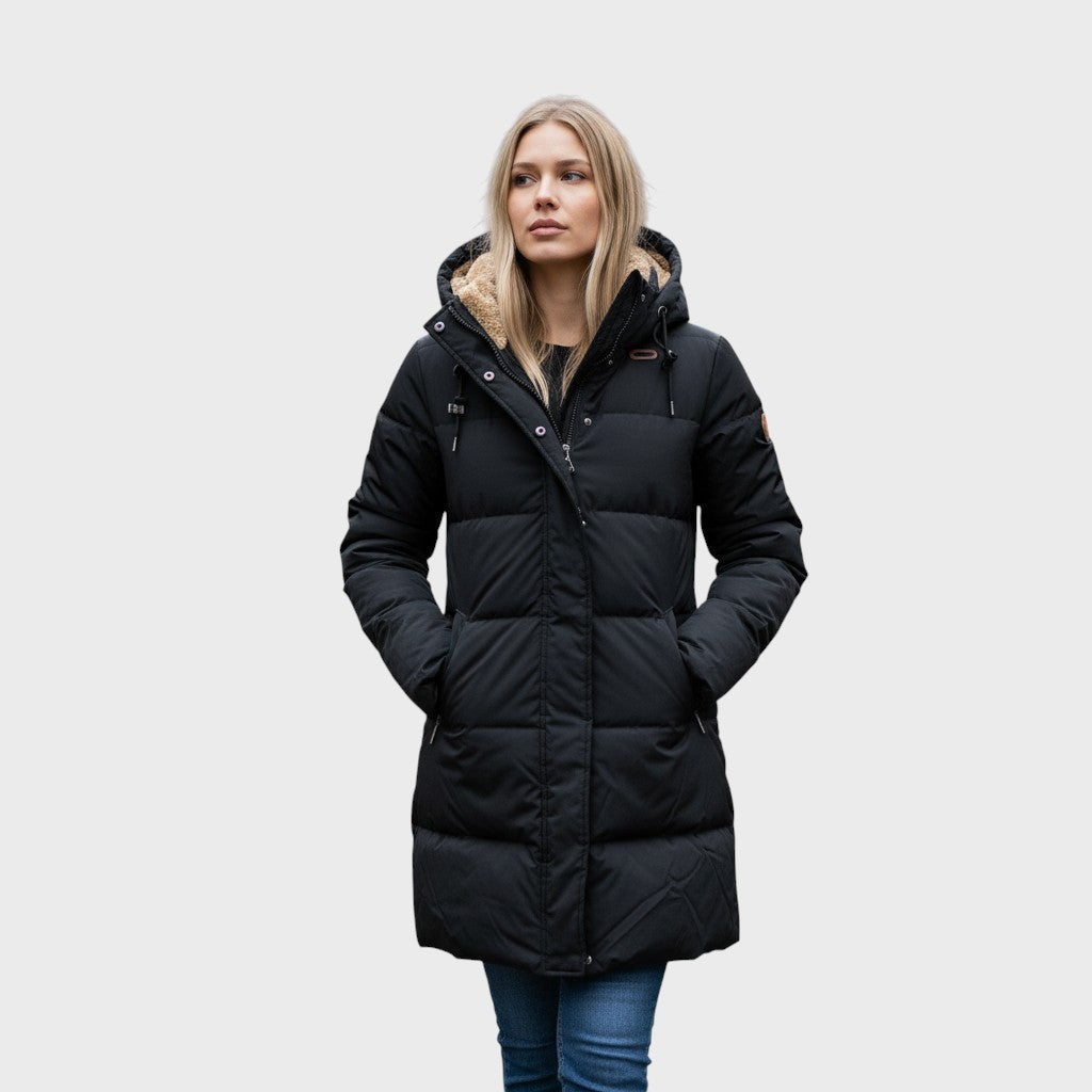 Saskia | Talvitakki pehmeällä vuorilla